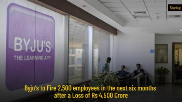 Byju’s To Fire 2,500 Employees following losses