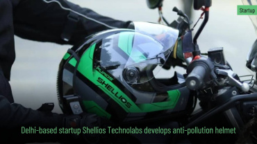 Delhi-based startup develops anti-pollution helmet