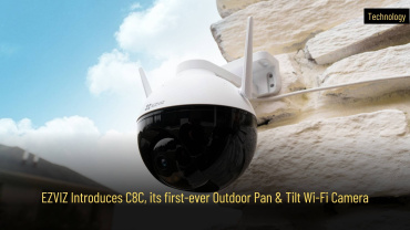 EZVIZ Introduces C8C, its first-ever Outdoor Pan & Tilt Wi-Fi Camera