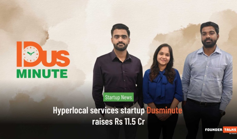 Dusminute raises Rs 11.5 Cr