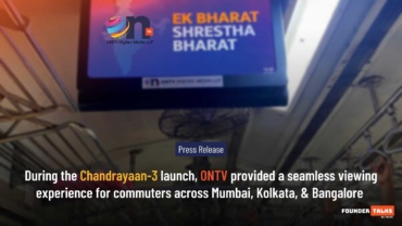 During the Chandrayaan-3 launch, ONTV provided a seamless viewing experience for commuters across Mumbai, Kolkata, and Bangalore 