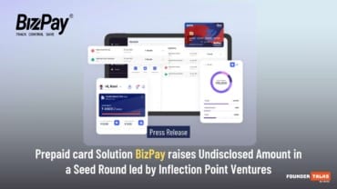 Prepaid card Solution BizPay raises Undisclosed Amount in a Seed Round led by Inflection Point Ventures