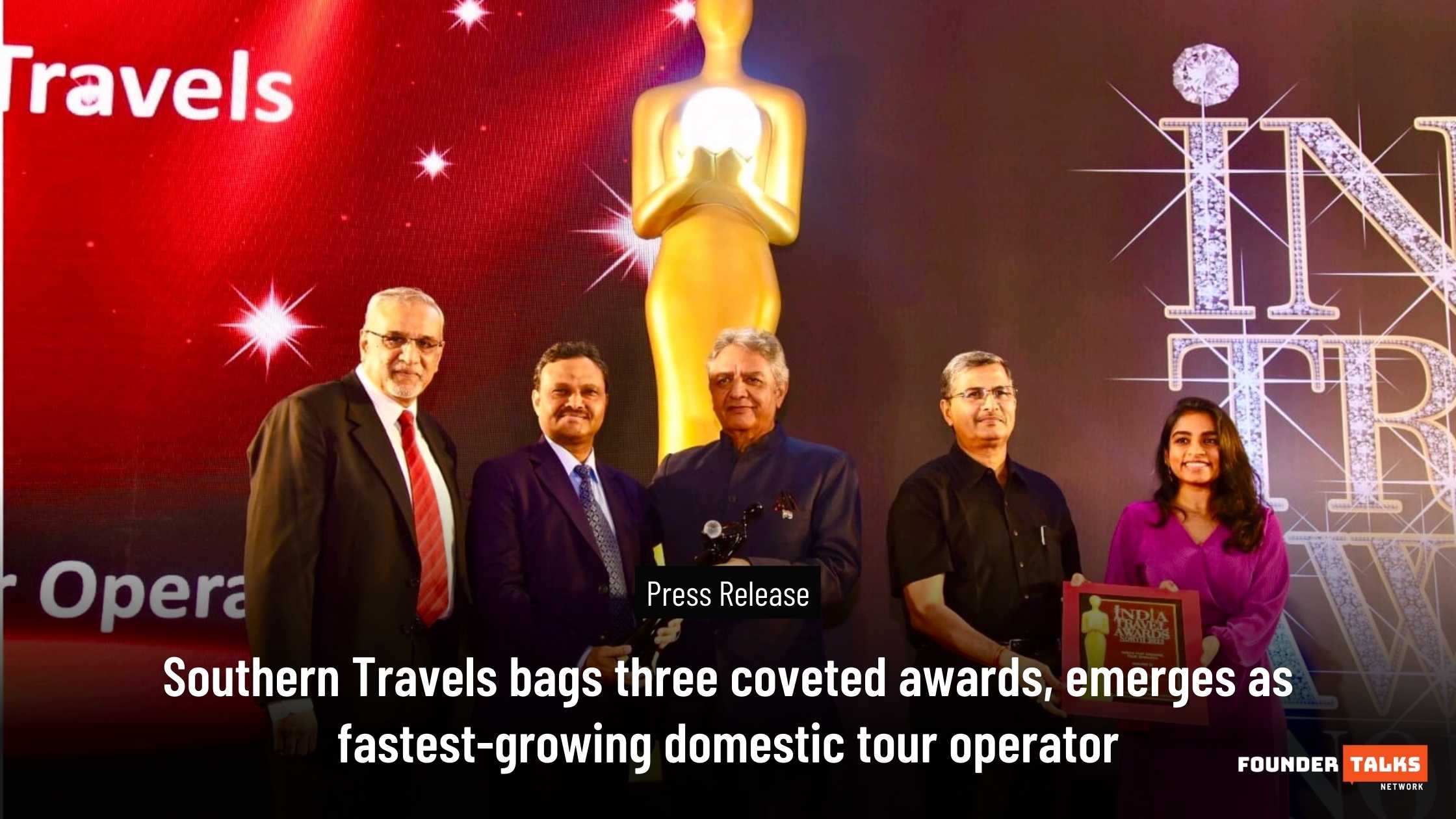 Southern Travels bags three coveted awards