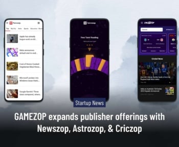 GAMEZOP expands publisher offerings with Newszop, Astrozop, & Criczop