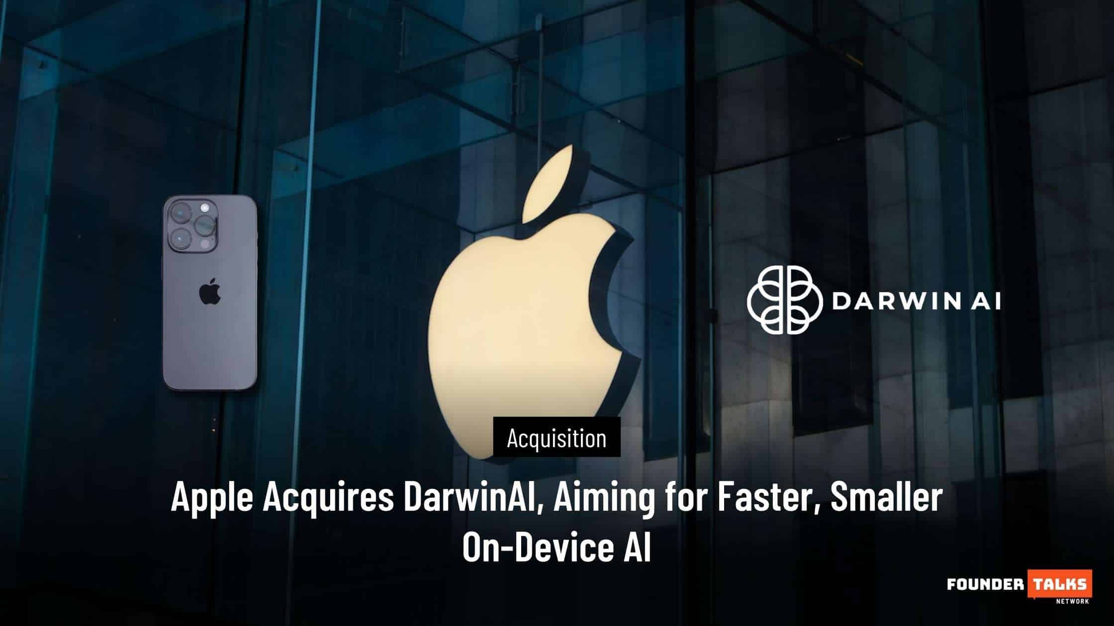 Apple Acquires DarwinAI