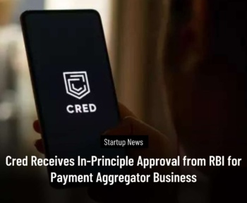 Cred Receives In-Principle Approval from RBI