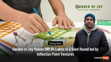 Garden of Joy Raises INR 84 Lakhs in a Seed Round led by Inflection Point Ventures