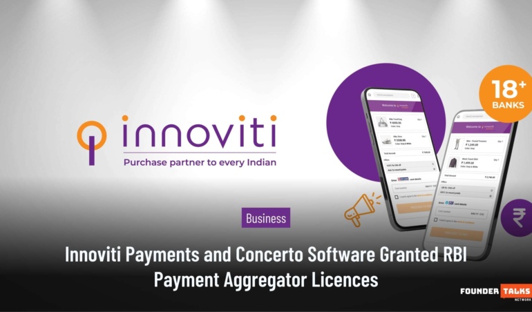 Innoviti Payments and Concerto Software Granted RBI Payment Aggregator Licences