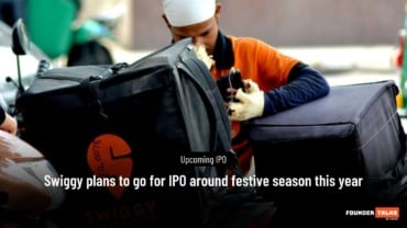 Swiggy plans to go for IPO around festive season this year