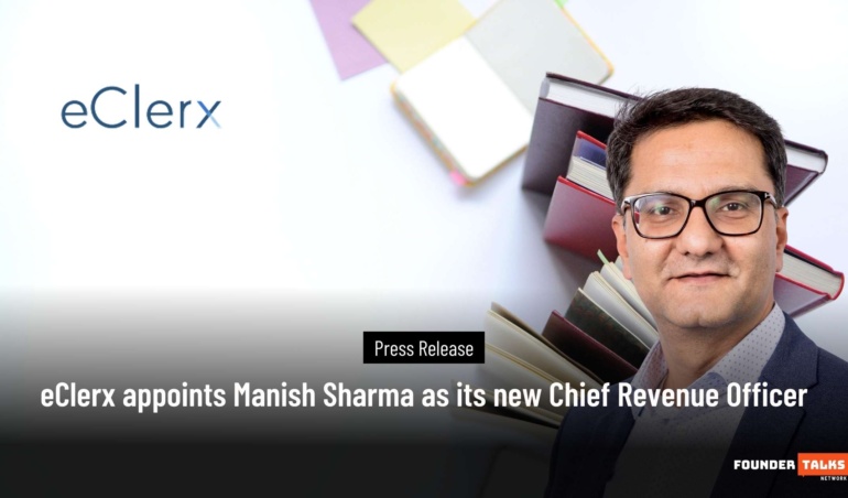 eClerx appoints Manish Sharma as its new Chief Revenue Officer