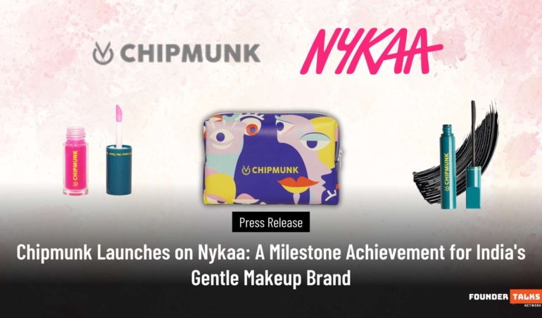 Chipmunk Launches on Nykaa