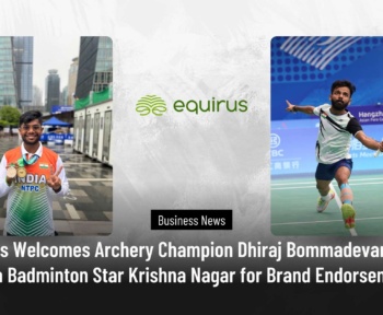 Equirus Welcomes Archery Champion Dhiraj Bommadevara and Para Badminton Star Krishna Nagar for Brand Endorsement