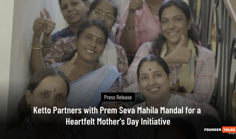 Ketto Partners with Prem Seva Mahila Mandal for a Heartfelt Mother's Day Initiative