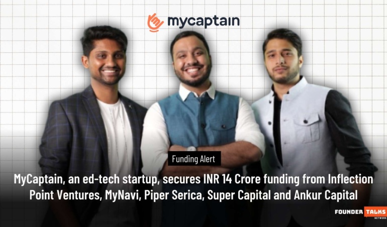 MyCaptain, an ed-tech startup, secures INR 14 Crore funding