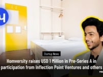 Homversity raises USD 1 Million in Pre-Series A in participation